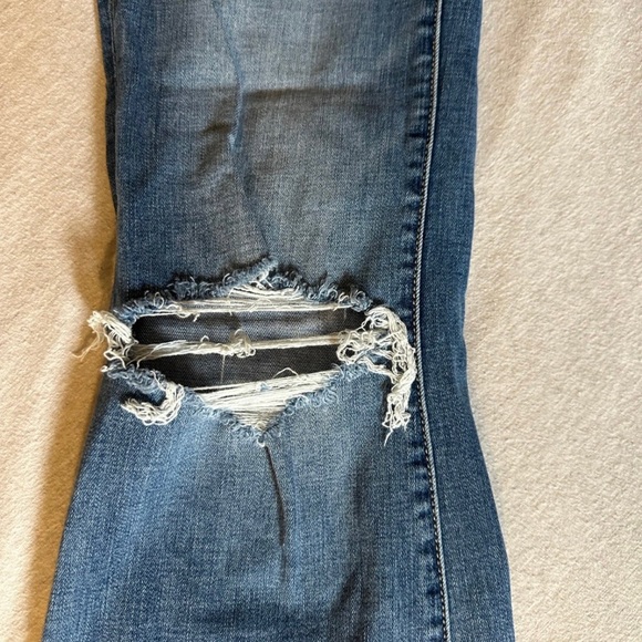 AE Super High Rise Flare Jeans - Picture 2 of 8